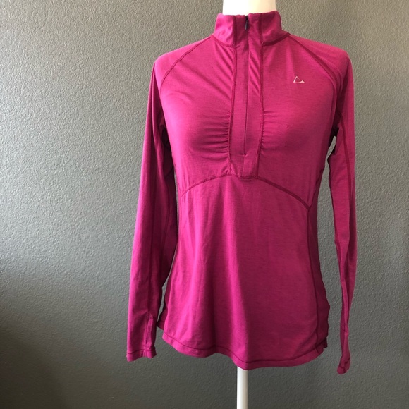 Paradox Tops - Paradox 1/4 zip wool blend top Sz S